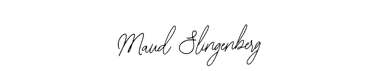 Also we have Maud Slingenberg name is the best signature style. Create professional handwritten signature collection using Bearetta-2O07w autograph style. Maud Slingenberg signature style 12 images and pictures png