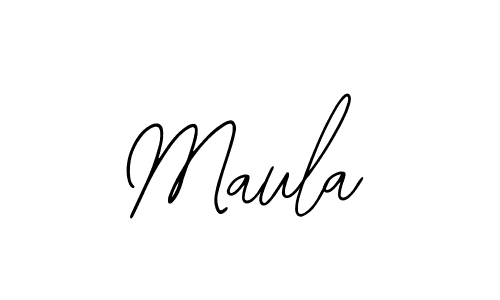 You should practise on your own different ways (Bearetta-2O07w) to write your name (Maula) in signature. don't let someone else do it for you. Maula signature style 12 images and pictures png