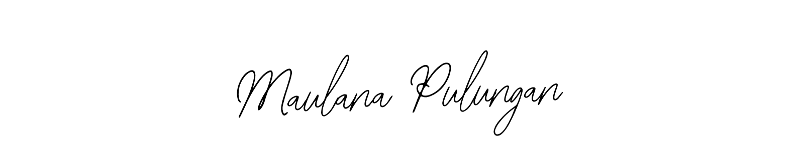 Bearetta-2O07w is a professional signature style that is perfect for those who want to add a touch of class to their signature. It is also a great choice for those who want to make their signature more unique. Get Maulana Pulungan name to fancy signature for free. Maulana Pulungan signature style 12 images and pictures png