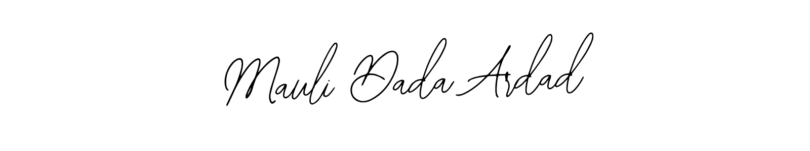 You should practise on your own different ways (Bearetta-2O07w) to write your name (Mauli Dada Ardad) in signature. don't let someone else do it for you. Mauli Dada Ardad signature style 12 images and pictures png