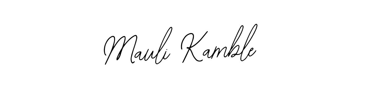 if you are searching for the best signature style for your name Mauli Kamble. so please give up your signature search. here we have designed multiple signature styles  using Bearetta-2O07w. Mauli Kamble signature style 12 images and pictures png