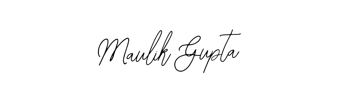 Also You can easily find your signature by using the search form. We will create Maulik Gupta name handwritten signature images for you free of cost using Bearetta-2O07w sign style. Maulik Gupta signature style 12 images and pictures png