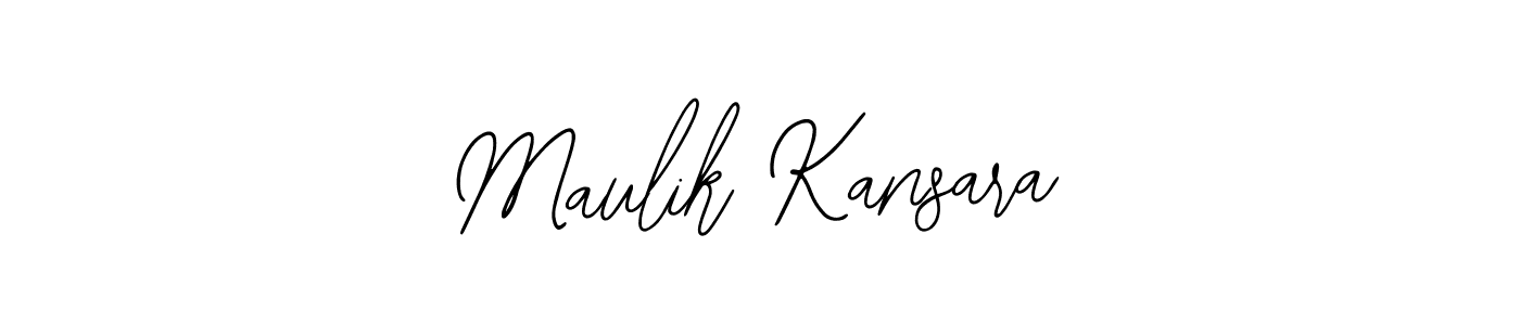 Also we have Maulik Kansara name is the best signature style. Create professional handwritten signature collection using Bearetta-2O07w autograph style. Maulik Kansara signature style 12 images and pictures png