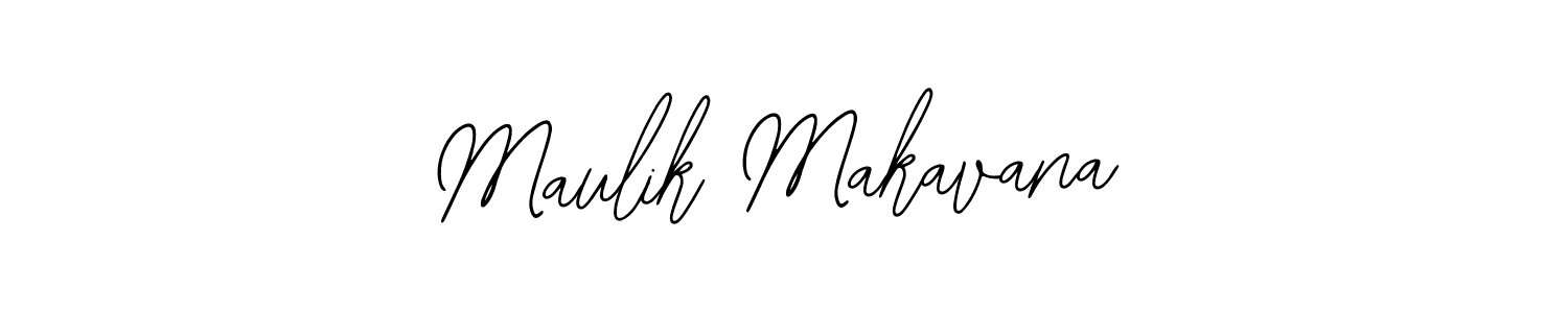 The best way (Bearetta-2O07w) to make a short signature is to pick only two or three words in your name. The name Maulik Makavana include a total of six letters. For converting this name. Maulik Makavana signature style 12 images and pictures png