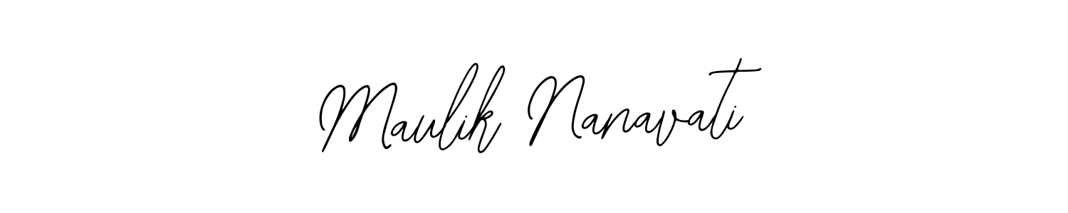 Make a beautiful signature design for name Maulik Nanavati. Use this online signature maker to create a handwritten signature for free. Maulik Nanavati signature style 12 images and pictures png
