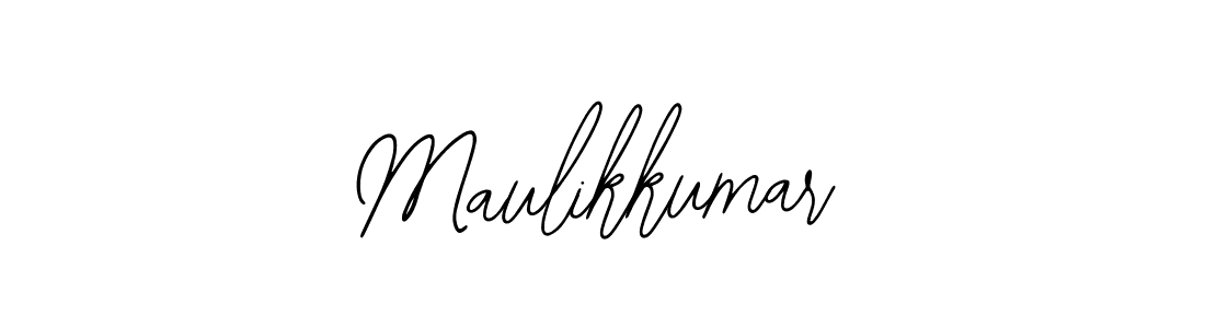 Create a beautiful signature design for name Maulikkumar. With this signature (Bearetta-2O07w) fonts, you can make a handwritten signature for free. Maulikkumar signature style 12 images and pictures png