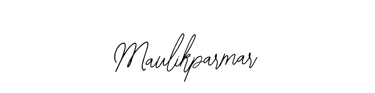 You should practise on your own different ways (Bearetta-2O07w) to write your name (Maulikparmar) in signature. don't let someone else do it for you. Maulikparmar signature style 12 images and pictures png