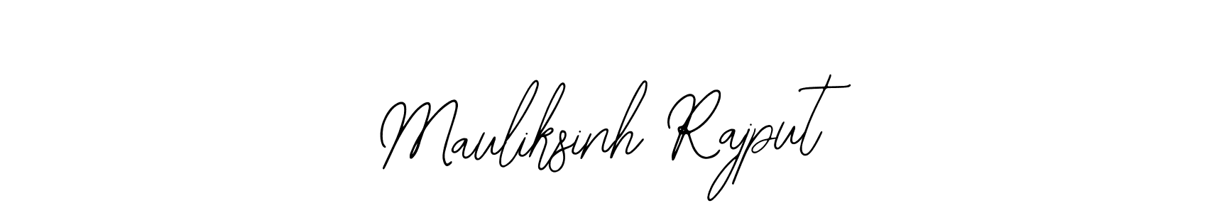 Once you've used our free online signature maker to create your best signature Bearetta-2O07w style, it's time to enjoy all of the benefits that Mauliksinh Rajput name signing documents. Mauliksinh Rajput signature style 12 images and pictures png