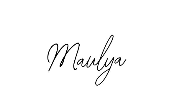 Best and Professional Signature Style for Maulya. Bearetta-2O07w Best Signature Style Collection. Maulya signature style 12 images and pictures png