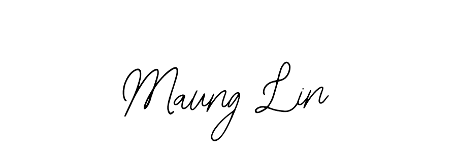 Once you've used our free online signature maker to create your best signature Bearetta-2O07w style, it's time to enjoy all of the benefits that Maung Lin name signing documents. Maung Lin signature style 12 images and pictures png