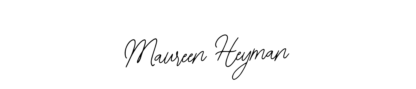 The best way (Bearetta-2O07w) to make a short signature is to pick only two or three words in your name. The name Maureen Heyman include a total of six letters. For converting this name. Maureen Heyman signature style 12 images and pictures png