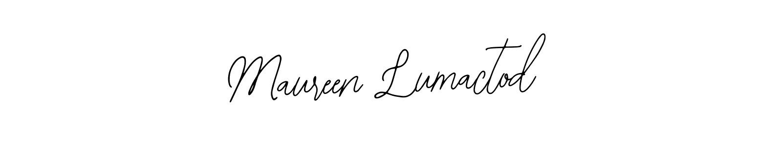 It looks lik you need a new signature style for name Maureen Lumactod. Design unique handwritten (Bearetta-2O07w) signature with our free signature maker in just a few clicks. Maureen Lumactod signature style 12 images and pictures png