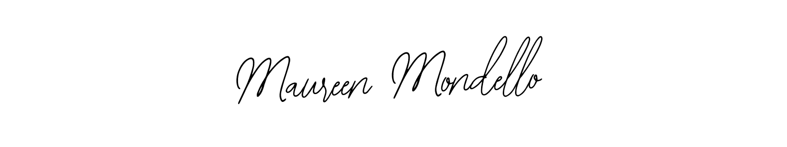 Use a signature maker to create a handwritten signature online. With this signature software, you can design (Bearetta-2O07w) your own signature for name Maureen Mondello. Maureen Mondello signature style 12 images and pictures png