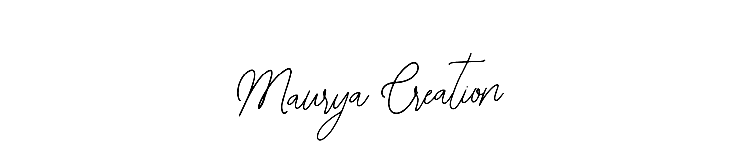 How to Draw Maurya Creation signature style? Bearetta-2O07w is a latest design signature styles for name Maurya Creation. Maurya Creation signature style 12 images and pictures png