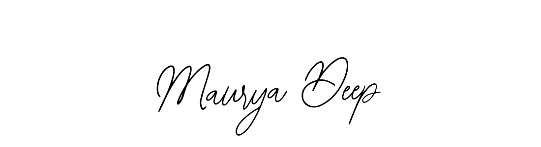 Make a beautiful signature design for name Maurya Deep. With this signature (Bearetta-2O07w) style, you can create a handwritten signature for free. Maurya Deep signature style 12 images and pictures png