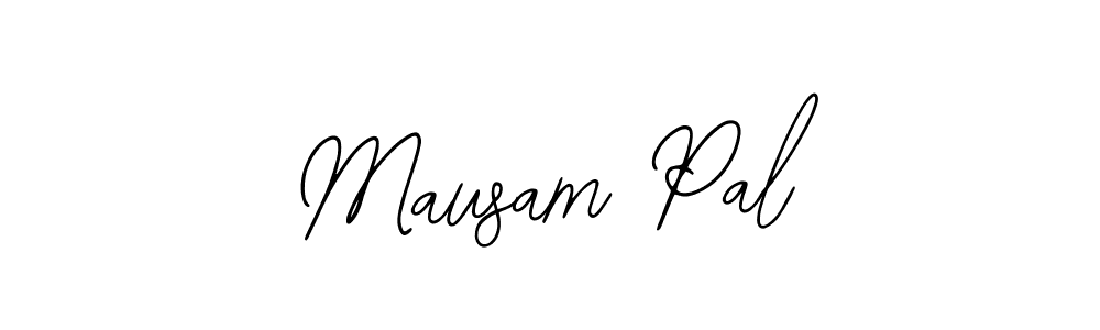 Mausam Pal stylish signature style. Best Handwritten Sign (Bearetta-2O07w) for my name. Handwritten Signature Collection Ideas for my name Mausam Pal. Mausam Pal signature style 12 images and pictures png