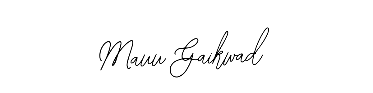 How to Draw Mauu Gaikwad signature style? Bearetta-2O07w is a latest design signature styles for name Mauu Gaikwad. Mauu Gaikwad signature style 12 images and pictures png