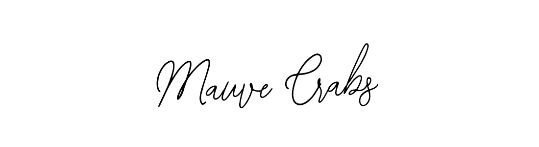 Create a beautiful signature design for name Mauve Crabs. With this signature (Bearetta-2O07w) fonts, you can make a handwritten signature for free. Mauve Crabs signature style 12 images and pictures png