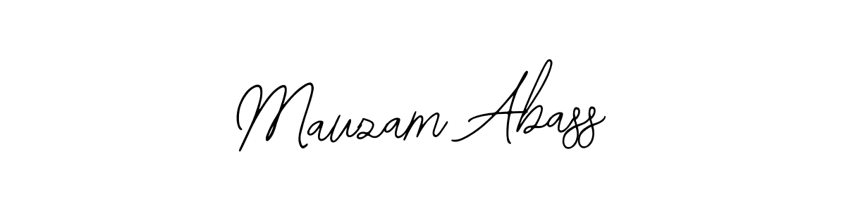 The best way (Bearetta-2O07w) to make a short signature is to pick only two or three words in your name. The name Mauzam Abass include a total of six letters. For converting this name. Mauzam Abass signature style 12 images and pictures png
