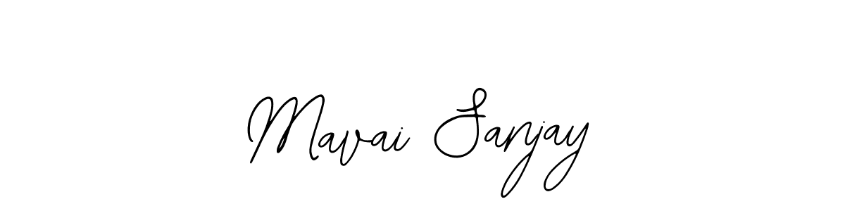 Use a signature maker to create a handwritten signature online. With this signature software, you can design (Bearetta-2O07w) your own signature for name Mavai Sanjay. Mavai Sanjay signature style 12 images and pictures png