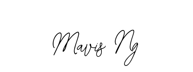 How to make Mavis Ng name signature. Use Bearetta-2O07w style for creating short signs online. This is the latest handwritten sign. Mavis Ng signature style 12 images and pictures png