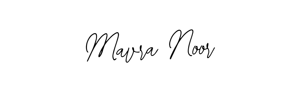 Make a beautiful signature design for name Mavra Noor. With this signature (Bearetta-2O07w) style, you can create a handwritten signature for free. Mavra Noor signature style 12 images and pictures png