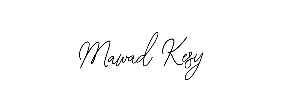 Bearetta-2O07w is a professional signature style that is perfect for those who want to add a touch of class to their signature. It is also a great choice for those who want to make their signature more unique. Get Mawad Kesy name to fancy signature for free. Mawad Kesy signature style 12 images and pictures png