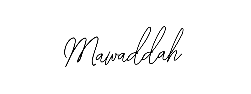 Similarly Bearetta-2O07w is the best handwritten signature design. Signature creator online .You can use it as an online autograph creator for name Mawaddah. Mawaddah signature style 12 images and pictures png