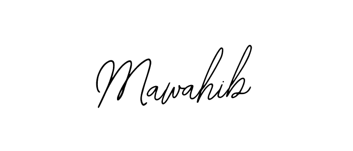 Create a beautiful signature design for name Mawahib. With this signature (Bearetta-2O07w) fonts, you can make a handwritten signature for free. Mawahib signature style 12 images and pictures png