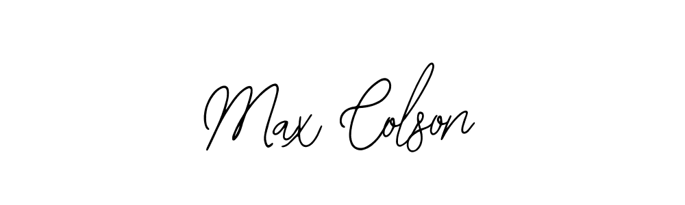 Design your own signature with our free online signature maker. With this signature software, you can create a handwritten (Bearetta-2O07w) signature for name Max Colson. Max Colson signature style 12 images and pictures png