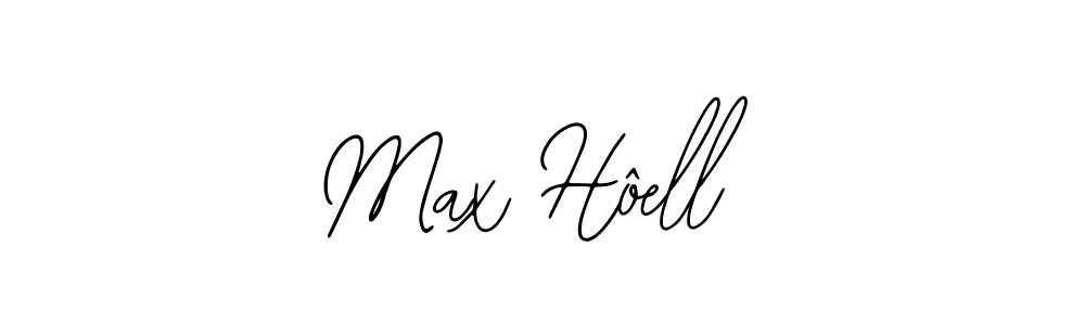 You should practise on your own different ways (Bearetta-2O07w) to write your name (Max Hôell) in signature. don't let someone else do it for you. Max Hôell signature style 12 images and pictures png