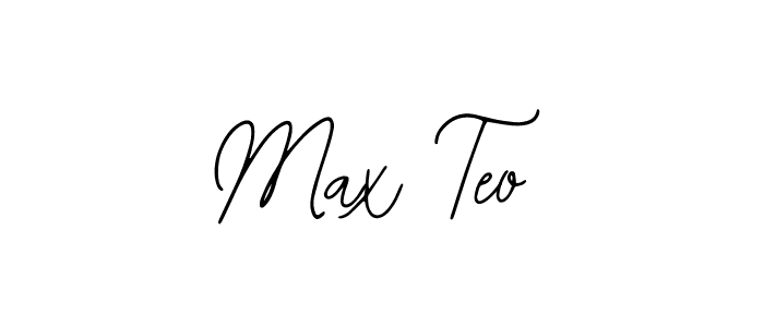 Similarly Bearetta-2O07w is the best handwritten signature design. Signature creator online .You can use it as an online autograph creator for name Max Teo. Max Teo signature style 12 images and pictures png