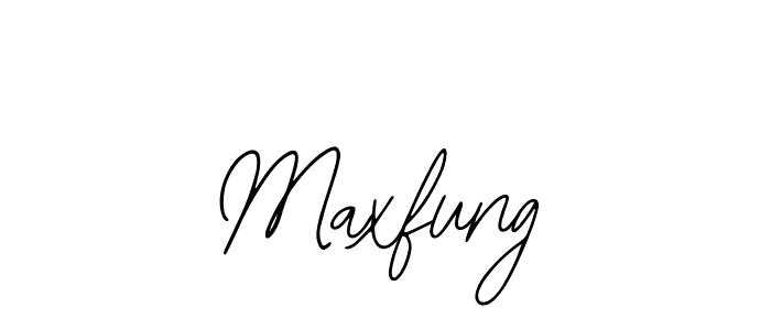How to make Maxfung signature? Bearetta-2O07w is a professional autograph style. Create handwritten signature for Maxfung name. Maxfung signature style 12 images and pictures png