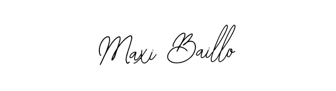 Also we have Maxi Baillo name is the best signature style. Create professional handwritten signature collection using Bearetta-2O07w autograph style. Maxi Baillo signature style 12 images and pictures png