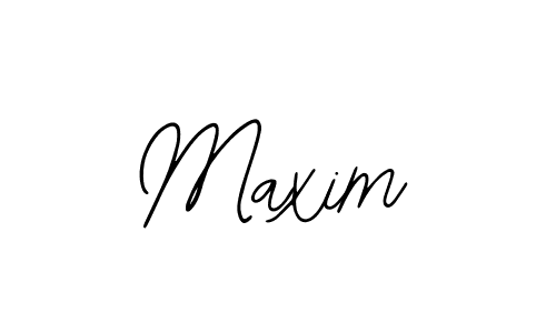 How to make Maxim signature? Bearetta-2O07w is a professional autograph style. Create handwritten signature for Maxim name. Maxim signature style 12 images and pictures png