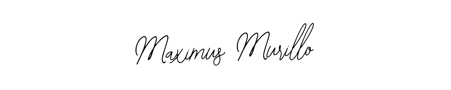 The best way (Bearetta-2O07w) to make a short signature is to pick only two or three words in your name. The name Maximus Murillo include a total of six letters. For converting this name. Maximus Murillo signature style 12 images and pictures png