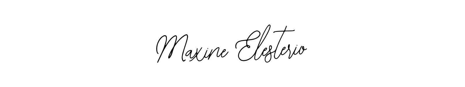 It looks lik you need a new signature style for name Maxine Elesterio. Design unique handwritten (Bearetta-2O07w) signature with our free signature maker in just a few clicks. Maxine Elesterio signature style 12 images and pictures png