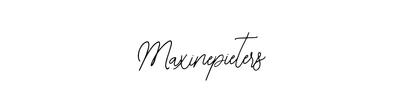 How to make Maxinepieters name signature. Use Bearetta-2O07w style for creating short signs online. This is the latest handwritten sign. Maxinepieters signature style 12 images and pictures png