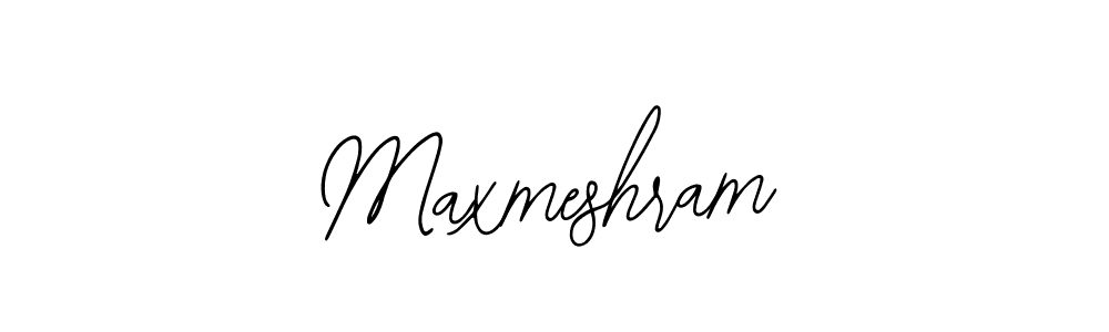 How to make Maxmeshram name signature. Use Bearetta-2O07w style for creating short signs online. This is the latest handwritten sign. Maxmeshram signature style 12 images and pictures png