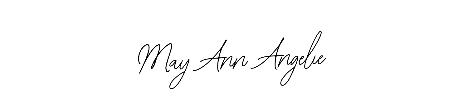 if you are searching for the best signature style for your name May Ann Angelie. so please give up your signature search. here we have designed multiple signature styles  using Bearetta-2O07w. May Ann Angelie signature style 12 images and pictures png