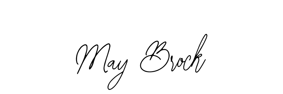 Best and Professional Signature Style for May Brock. Bearetta-2O07w Best Signature Style Collection. May Brock signature style 12 images and pictures png