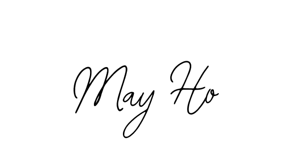 Design your own signature with our free online signature maker. With this signature software, you can create a handwritten (Bearetta-2O07w) signature for name May Ho. May Ho signature style 12 images and pictures png