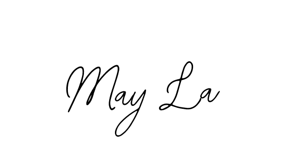 Create a beautiful signature design for name May La. With this signature (Bearetta-2O07w) fonts, you can make a handwritten signature for free. May La signature style 12 images and pictures png