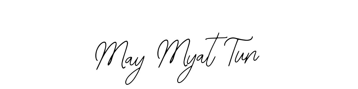 Make a beautiful signature design for name May Myat Tun. With this signature (Bearetta-2O07w) style, you can create a handwritten signature for free. May Myat Tun signature style 12 images and pictures png