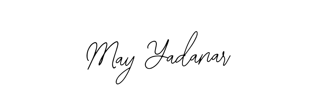 Use a signature maker to create a handwritten signature online. With this signature software, you can design (Bearetta-2O07w) your own signature for name May Yadanar. May Yadanar signature style 12 images and pictures png