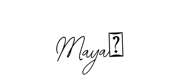 How to Draw Maya✨ signature style? Bearetta-2O07w is a latest design signature styles for name Maya✨. Maya✨ signature style 12 images and pictures png