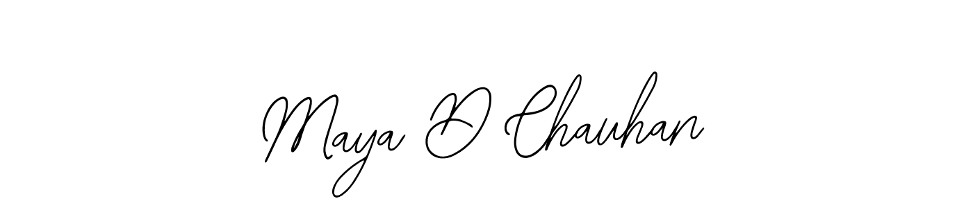How to make Maya D Chauhan signature? Bearetta-2O07w is a professional autograph style. Create handwritten signature for Maya D Chauhan name. Maya D Chauhan signature style 12 images and pictures png