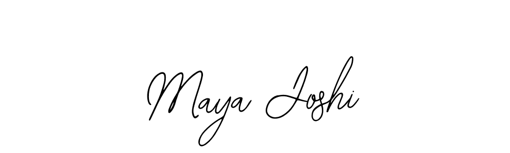 Maya Joshi stylish signature style. Best Handwritten Sign (Bearetta-2O07w) for my name. Handwritten Signature Collection Ideas for my name Maya Joshi. Maya Joshi signature style 12 images and pictures png