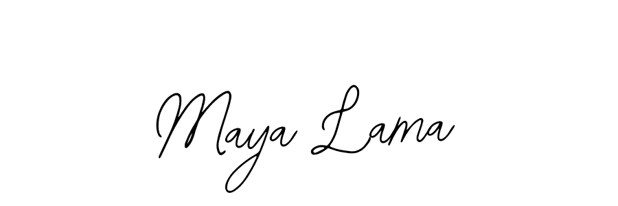 The best way (Bearetta-2O07w) to make a short signature is to pick only two or three words in your name. The name Maya Lama include a total of six letters. For converting this name. Maya Lama signature style 12 images and pictures png