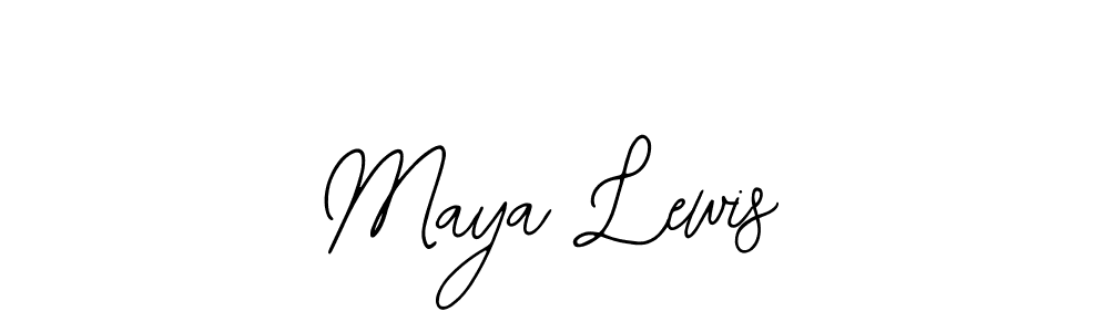 Best and Professional Signature Style for Maya Lewis. Bearetta-2O07w Best Signature Style Collection. Maya Lewis signature style 12 images and pictures png